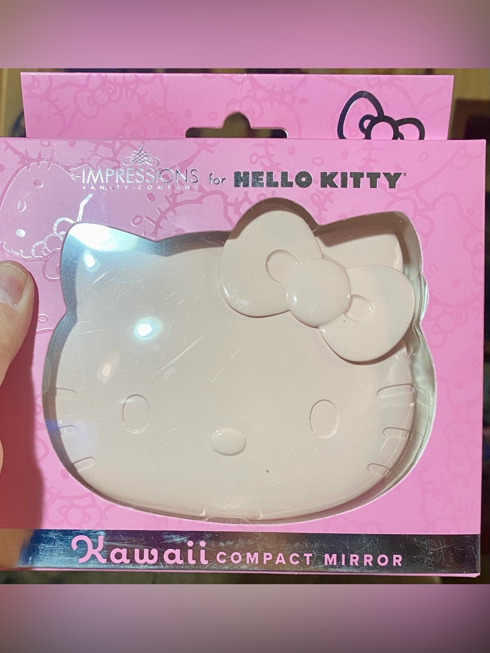 Impressions NWT Vanity Hello Kitty Kawaii Compact Mirror